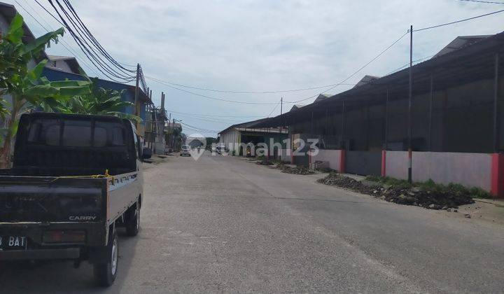 Gudang baru selembaran dadap luas 462m2 UK 14x33 masuk kontener Tangerang  2