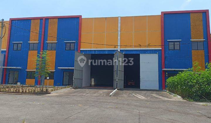 Gudang industrial kota tangerang UK 12x45 2 lantai Ada office kontener 40 feet  16