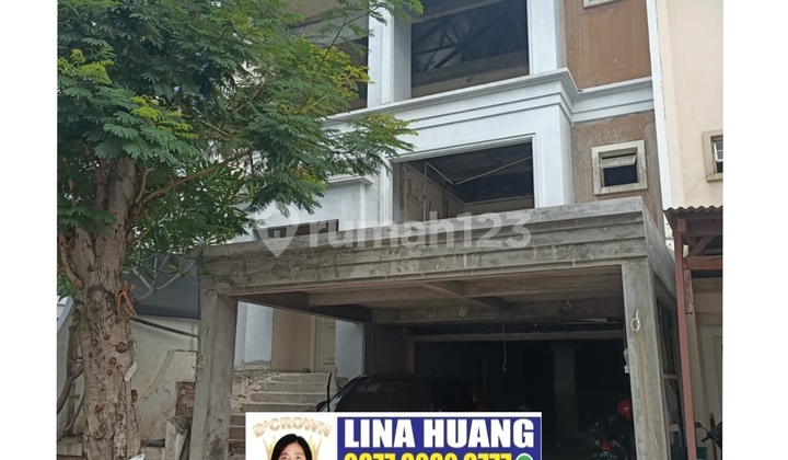 DIJUAL CEPAT RUMAH BGM PIK , SDH TAHAP RENOVASI TOTAL ,