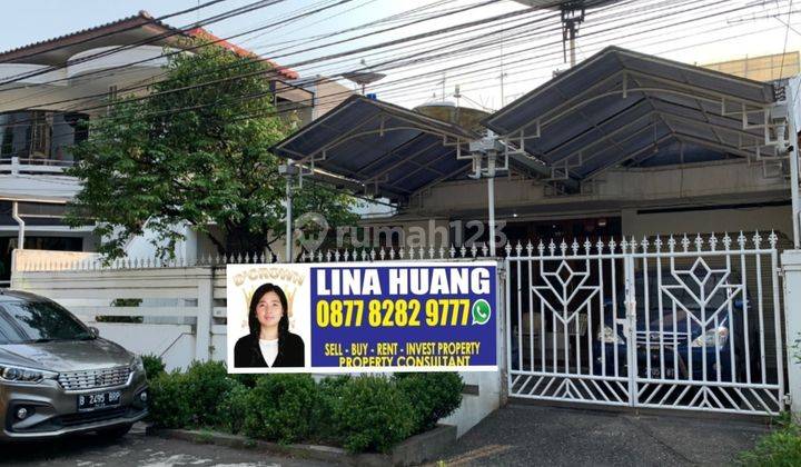 DIJUAL CEPAT , RUMAH PLUIT SAKTI , ROW JALAN LEBAR , 25 JUTAAN SAJA PER METER 1