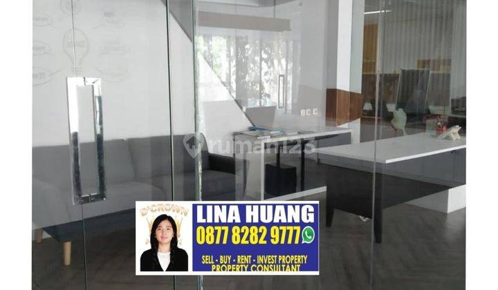 DISEWAKAN CEPAT PER LANTAI OFFICE DI PLUIT KENCANA , READY SIAP PAKAI FURNISHED / KOSONGAN 1