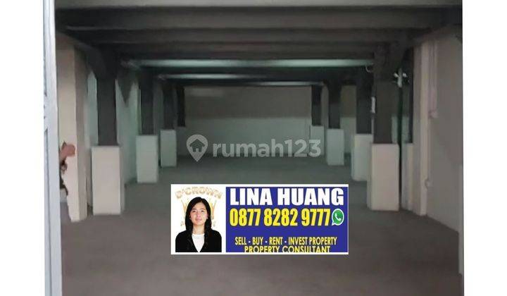 DISEWAKAN CEPAT GUDANG ELANG LAUT , SDH RENOVASI GUDANG 3 LT , ADA LIFT BARANG SIAP PAKAI 1