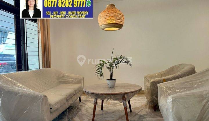 DISEWAKAN CEPAT RUMAH DI PARANG TRITIS ANCOL , BARU RENOVASI , BAGUS RAPI , FULL FURNISHED TINGGAL ANGKAT KOPER 1
