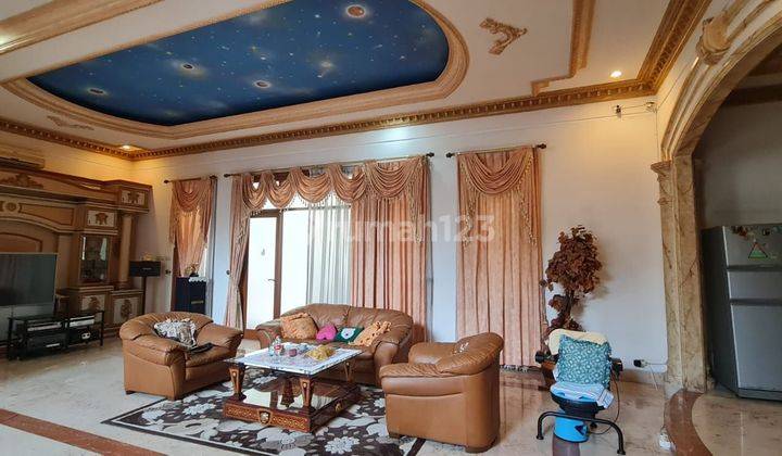 UNIT LANGKA .. TURUN HARGA , DIJUAL CEPAT RUMAH MEWAH CLASSIC MAYANG PERMAI PIK , HADAP SELATAN  2