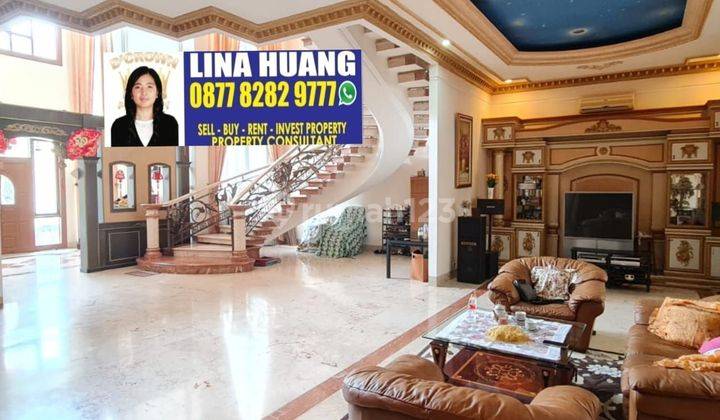 UNIT LANGKA .. TURUN HARGA , DIJUAL CEPAT RUMAH MEWAH CLASSIC MAYANG PERMAI PIK , HADAP SELATAN  1