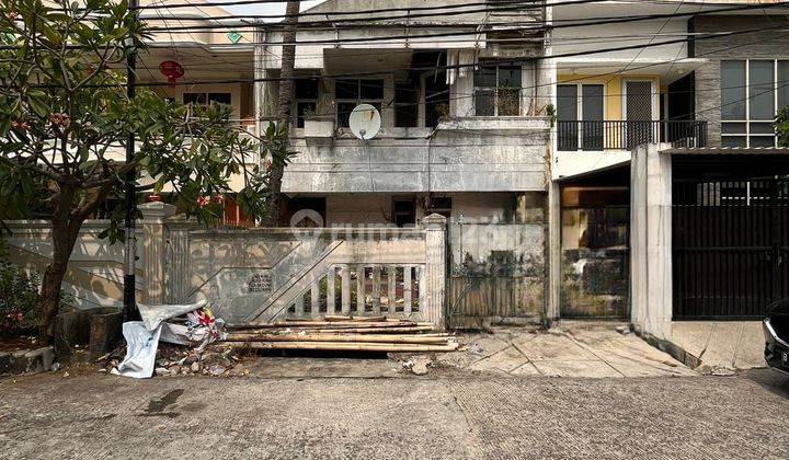 DIJUAL HITUNG TANAH SAJA .. RUMAH MUARA KARANG BLOK 9 , 22 JUTA SAJA PER METER MURAHH , ROW JALAN LEBAR 2