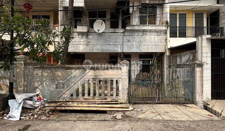 DIJUAL HITUNG TANAH SAJA .. RUMAH MUARA KARANG BLOK 9 , 22 JUTA SAJA PER METER MURAHH , ROW JALAN LEBAR 1