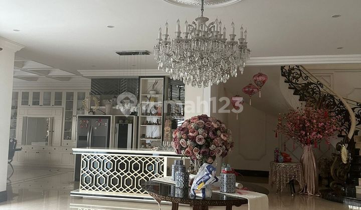 Sangat Langka .. Dijual Cepat Rumah Mewah American Classic Garden House Pik , Ada Karaoke Room , Marmer , Sangat Istimewa