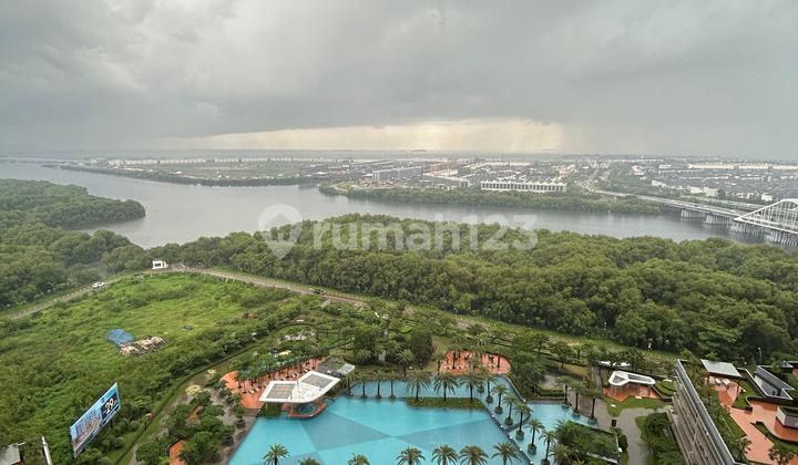 Dijual Cepat .. Turun Harga Lagi Apartemen Gold Coast Furnished , View Bagus Laut dan Swimming Pool