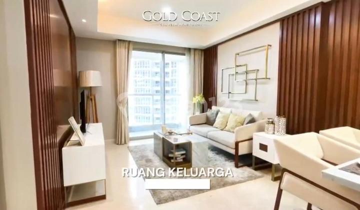 Unit Langka .. Dijual Murahh Apartemen Mewah Gold Coast Pik , Luxury Interior , Survey Pasti Suka , Tinggal Angkat Koper