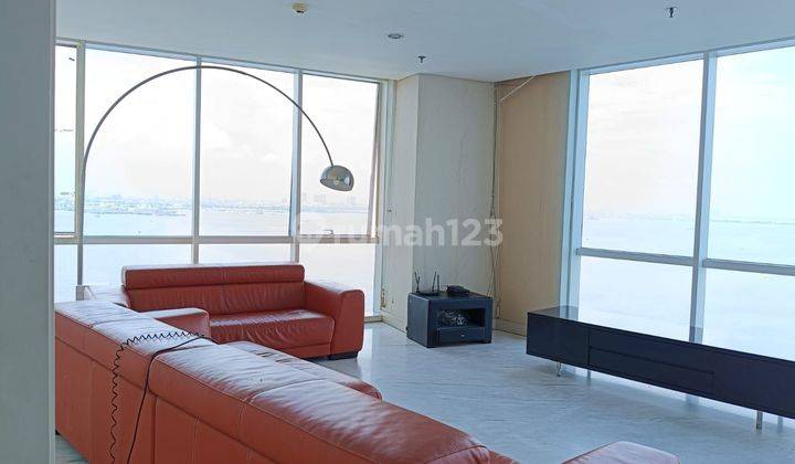 DIJUAL MURAHH .. APARTEMEN REGATTA , PRIVATE LIFT , SEA VIEW SANGAT BAGUS , SLOT PARKIR 2 MOBIL 2