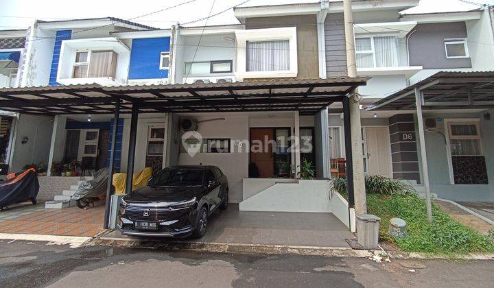 Rumah Cantik Siap Huni Semi Furnished Dlm Cluster di Serpong. Tangerang Selatan 1