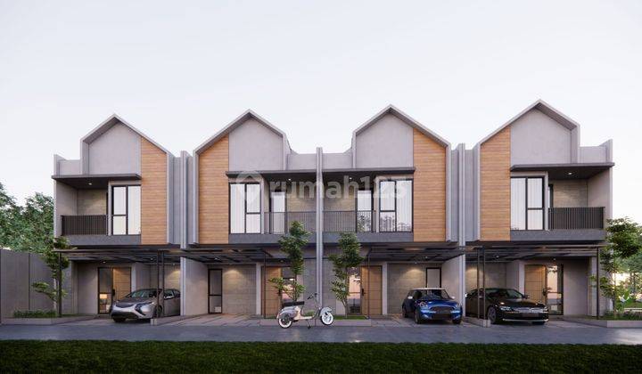 Rumah Baru 2 Lantai Dibawah 1 M Dekat Jalan Raya Dan Exit Tol Jatiasih 1