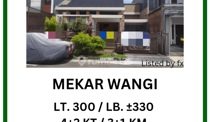 Rumah Nyaman 4 Kamar Siap Huni Di Mekar Wangi 2