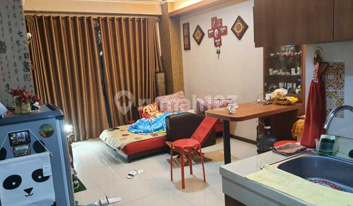 Apartement Gate Away Pasteur 2 Kamar Lengkap dengan Furnish View Pool dan Gunung Dijual Cepat