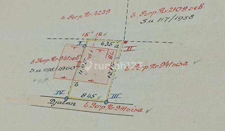 Rumah Hitung Tanah Di Bojongloa Dijual Murah 1