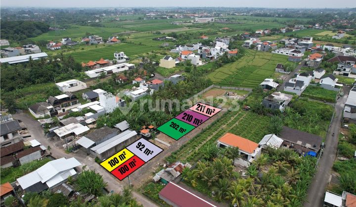 Tanah Strategis Lingkungan Villa Dekat ke Pantai Kedungu Tabanan