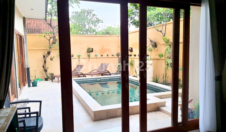 Villa Furnished View Sawah di Penyaringan Sanur