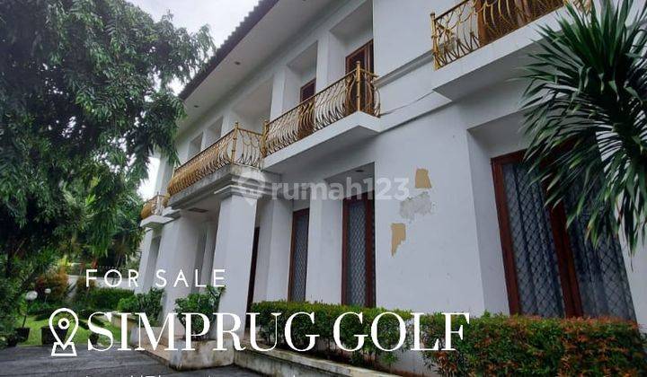 Rumah Simprug Golf Senayan Cantik Terawat Asri Siap Huni