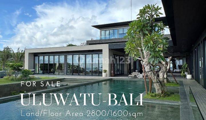 Villa Uluwatu With Luxurious Ocean View Furnished Freehold 1