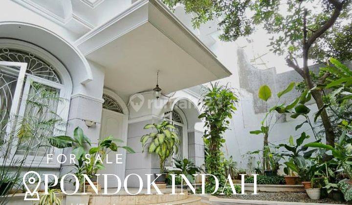 Rumah Pondok Indah Mediteranian Style Jalanan Lebar 2