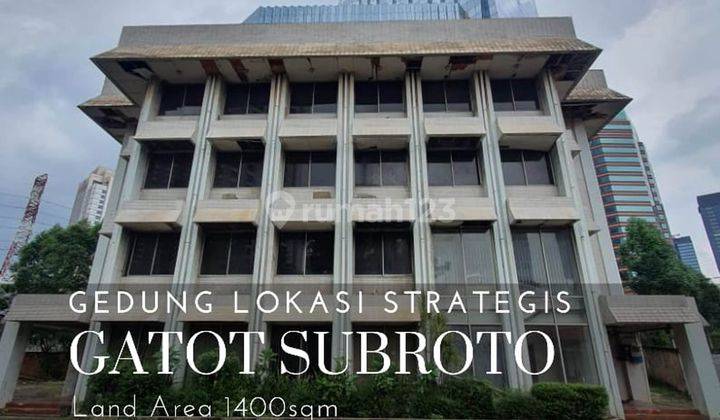 Gedung Perkantoran 4 Lantai Gatot Subroto 1