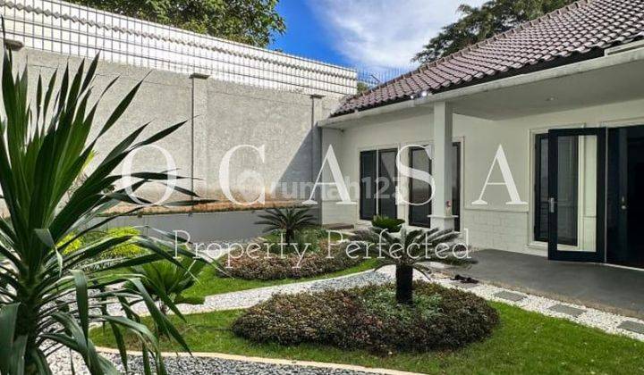 Rumah Asri Halaman Luas Permata Hijau Kebayoran Baru 1