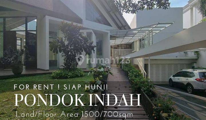 For Rent Bukit Golf Pondok Indah Big Garden And Backyard 1