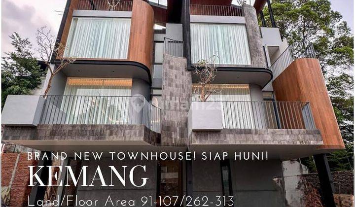 Townhouse Kemang 3 Lantai Minimalis Modern And Iconic 1