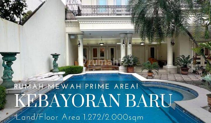 For Sale Beautiful House Selong Senopati Kebayoran Baru 1