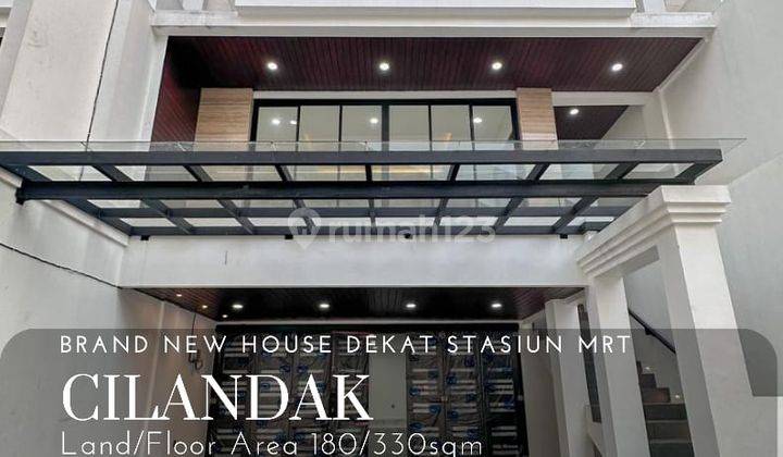 Rumah Baru Cilandak 3 Lantai Cantik Siap Huni 1