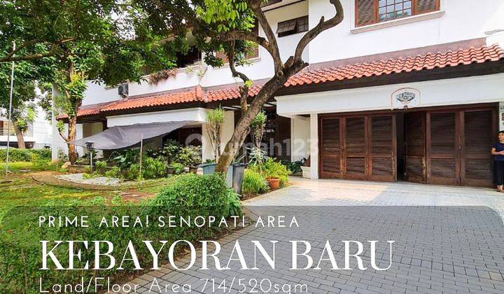 Rumah Senopati Scbd Prime Area Kebayoran Baru  1