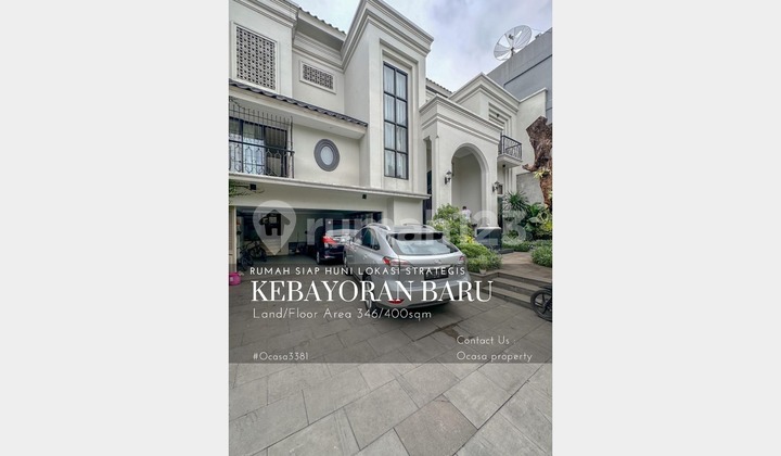 Rumah Kebayoran Baru American Style Luxury 