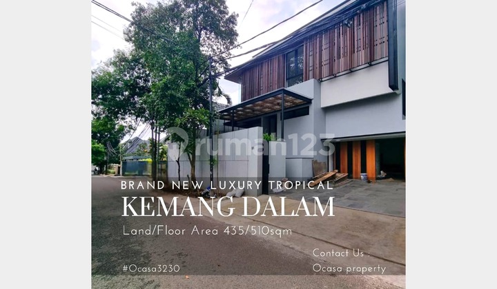 Premium Tropical House Kemang Dalam Luxury Premium Tropical House Kemang Dalam Luxury