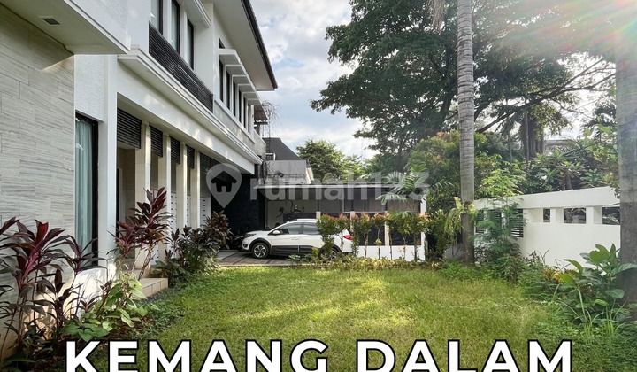 Kemang Dalam House Well-Maintained Green Wide Street