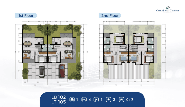 Rumah Baru Dgn Konsep Desain Modern Tropis Di Citraland Celebes 8