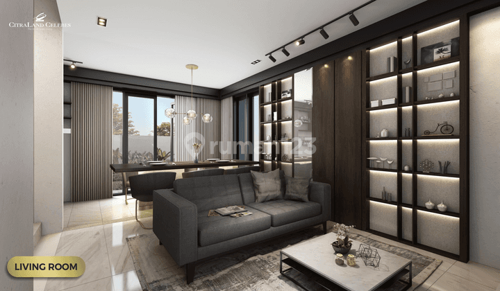 Rumah Baru Dgn Konsep Desain Modern Tropis Di Citraland Celebes 9