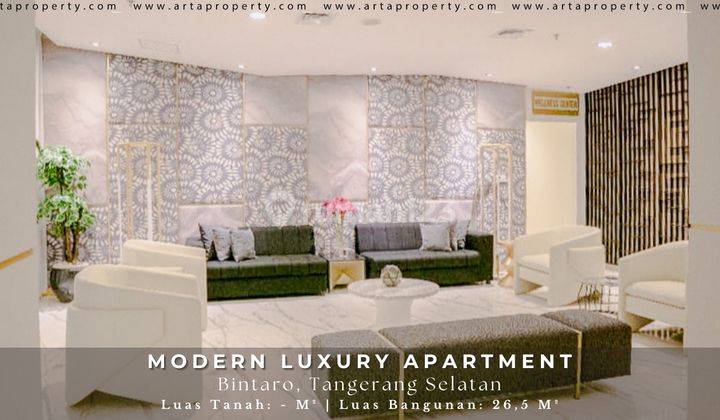For Rent Modern Luxury Apartment Bintaro Tangerang Selatan 1