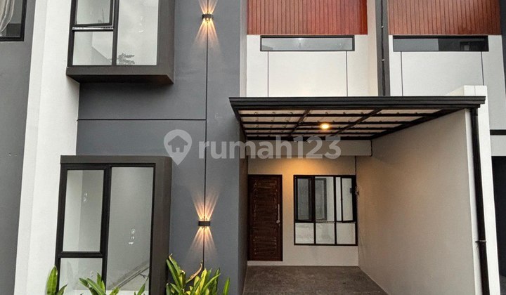 Scandi House Dalam Cluster Brand New Di Kukusan Depok