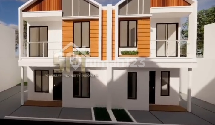 Rumah bisa 1 atau 2 Lantai Dipasar Rebo Jakarta
