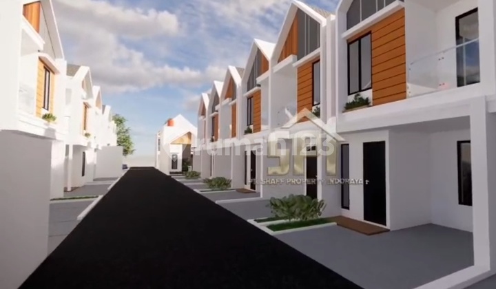 Rumah bisa 1 atau 2 Lantai Dipasar Rebo Jakarta 2