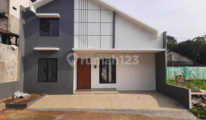 Rumah 1 Lantai Bergaya Mezzanine di Cibinong 2