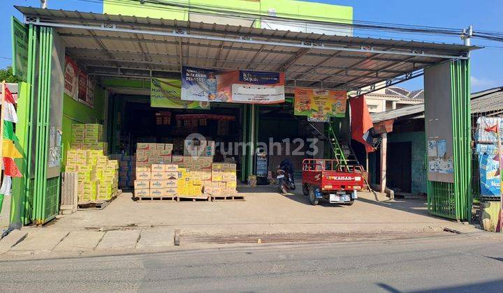 rumah tanah luas bonus usaha pinggir jalan jejalen tambun bekasi  1