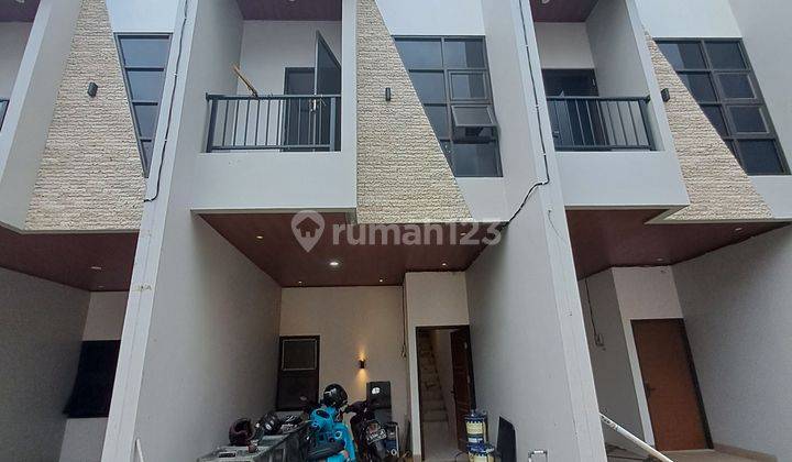 rumah baru townhouse utan kayu matraman jakarta timur 1