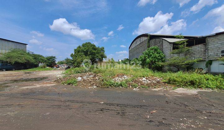 Tanah darat luas pinggir jalan premium bebas banjir kota bekasi  1