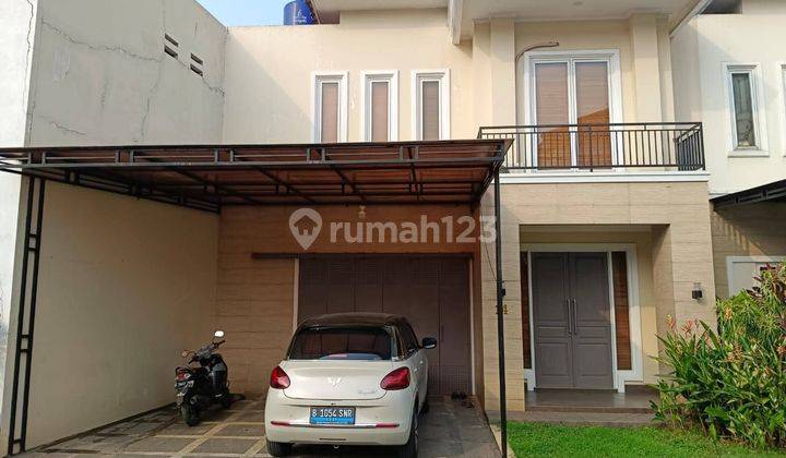 Disewakan Rumah Cluster Unfurnished (kosong) Di Cirendeu, Dekat Mrt Lebak Bulus, Jakarta Selatan 1