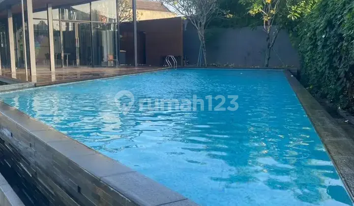 New House for Rent Fully Furnished, Complex with Swimming Pool, in Pondok Cabe, Steps from the Elite South City Area, Near Toll Gate, 30 Minutes to Lebak Bulus MRT.