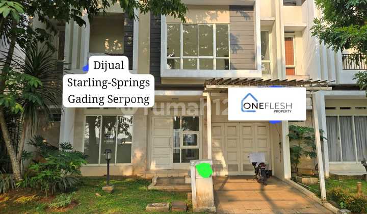 Dijual.rumah 2 Lantai Di Cluster Rapih Terawat Dikelilingi Fasilitas Lengkap