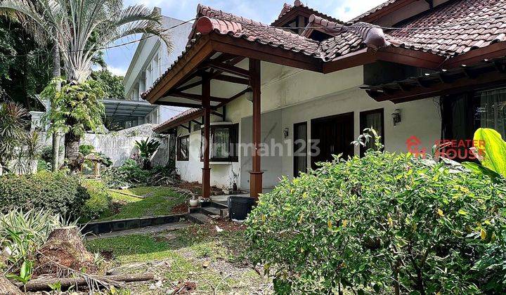 Rumah Lama Hitung Tanah Dalam Komplek Dekat Ke Tol Jorr 2