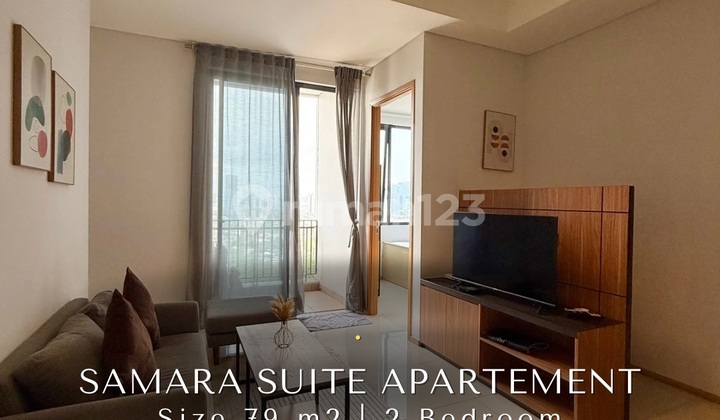 Samara Suites Gatot Subroto 2 Bedroom Furnished Cocok untuk Investasi